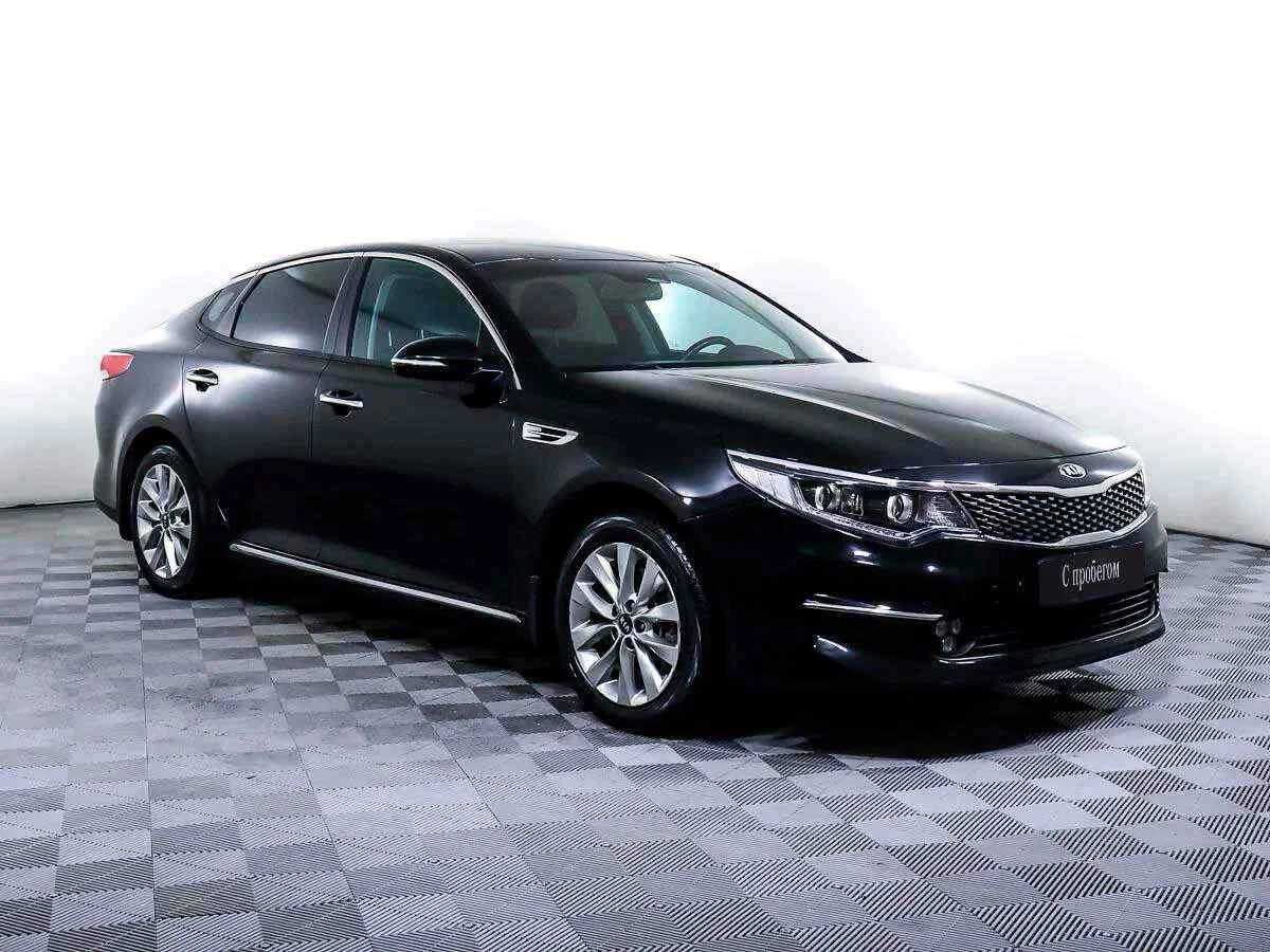 KIA Optima, Черный, 2016, Автоматическая, 188 л.с., цена от 1 198 000 руб.