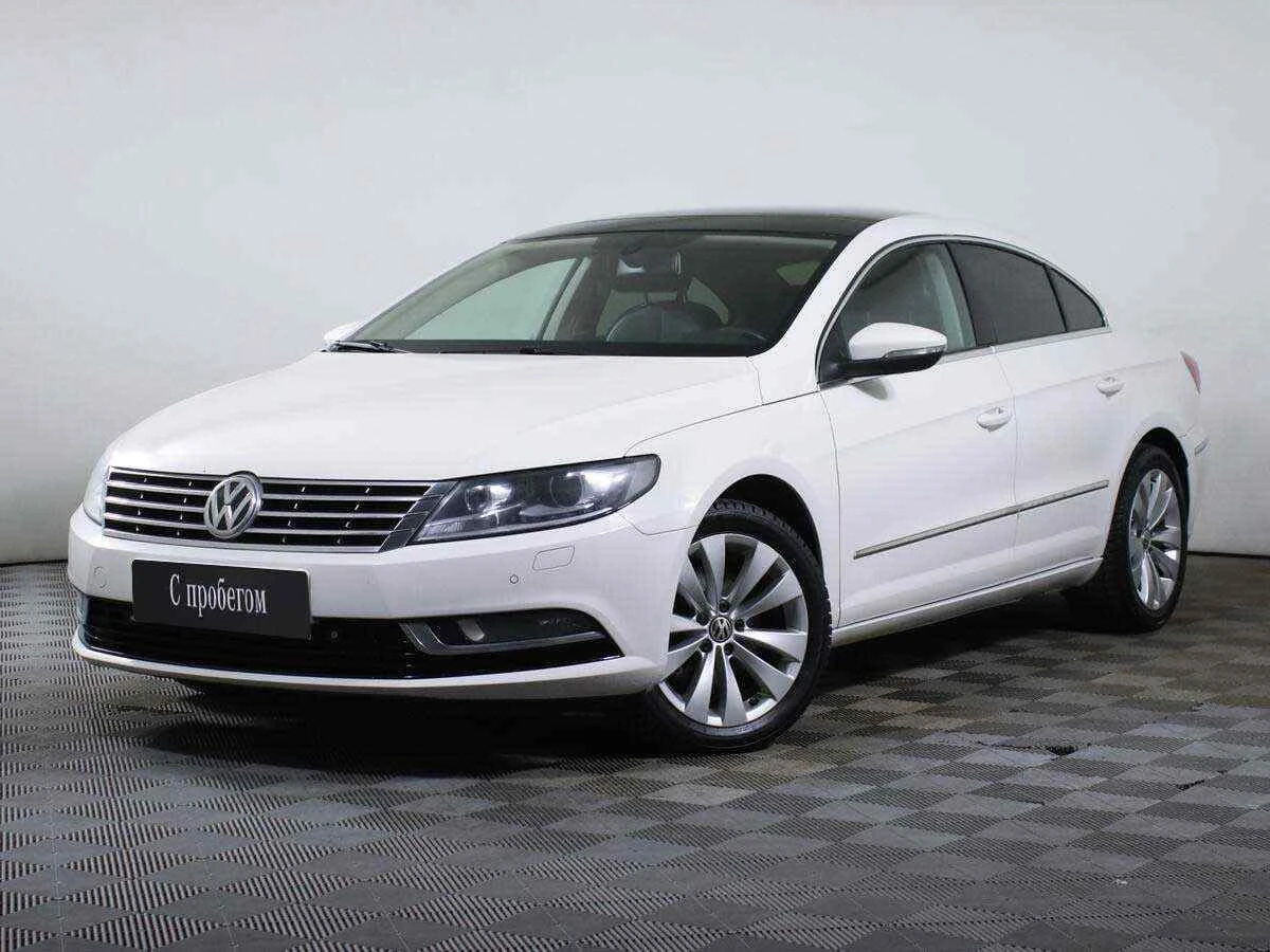 Volkswagen Passat CC, Белый, 2012, Робот, 152 л.с., цена от 750 000 руб.