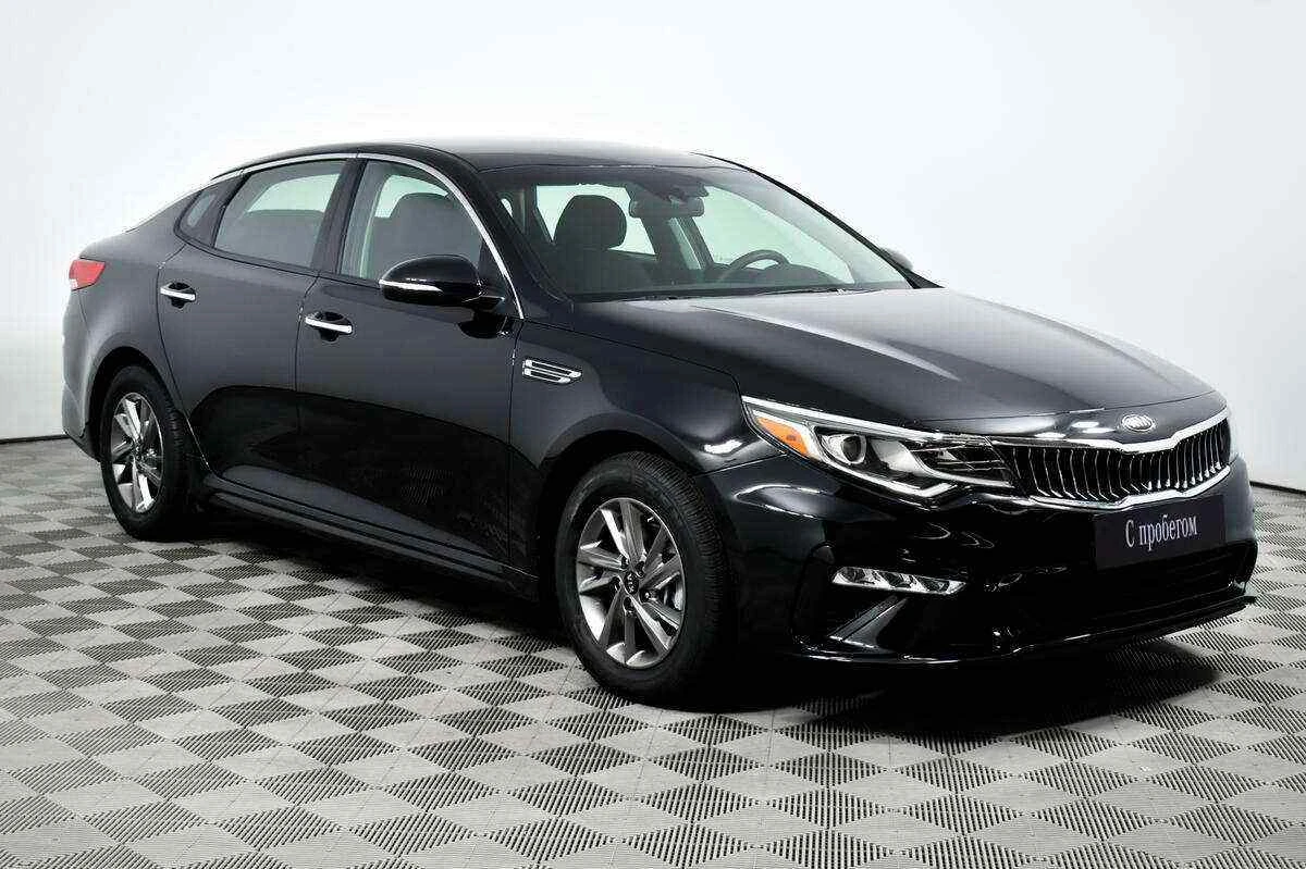 KIA Optima, Черный, 2019, Автоматическая, 188 л.с., цена от 1 590 000 руб.