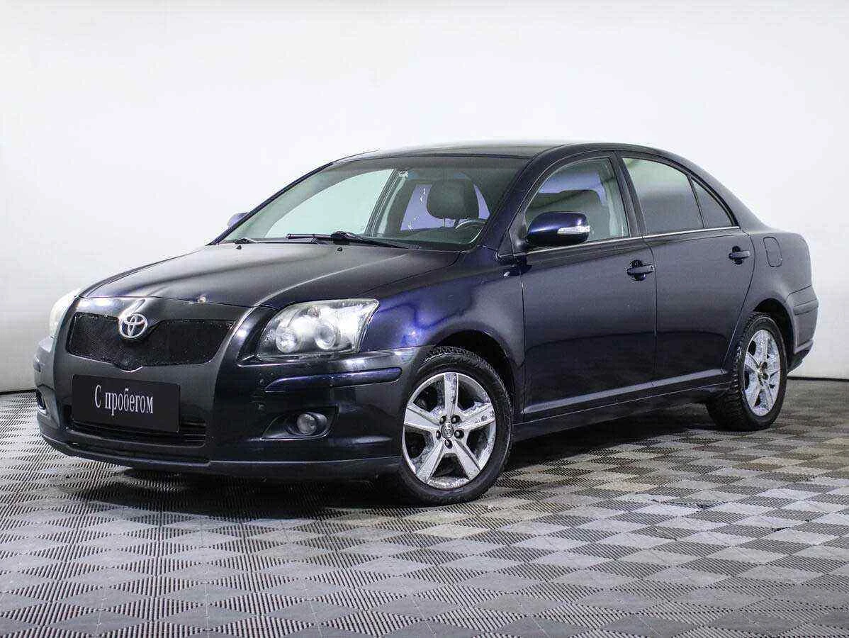 Toyota Avensis, Синий, 2008, Автоматическая, 129 л.с., цена от 535 000 руб.