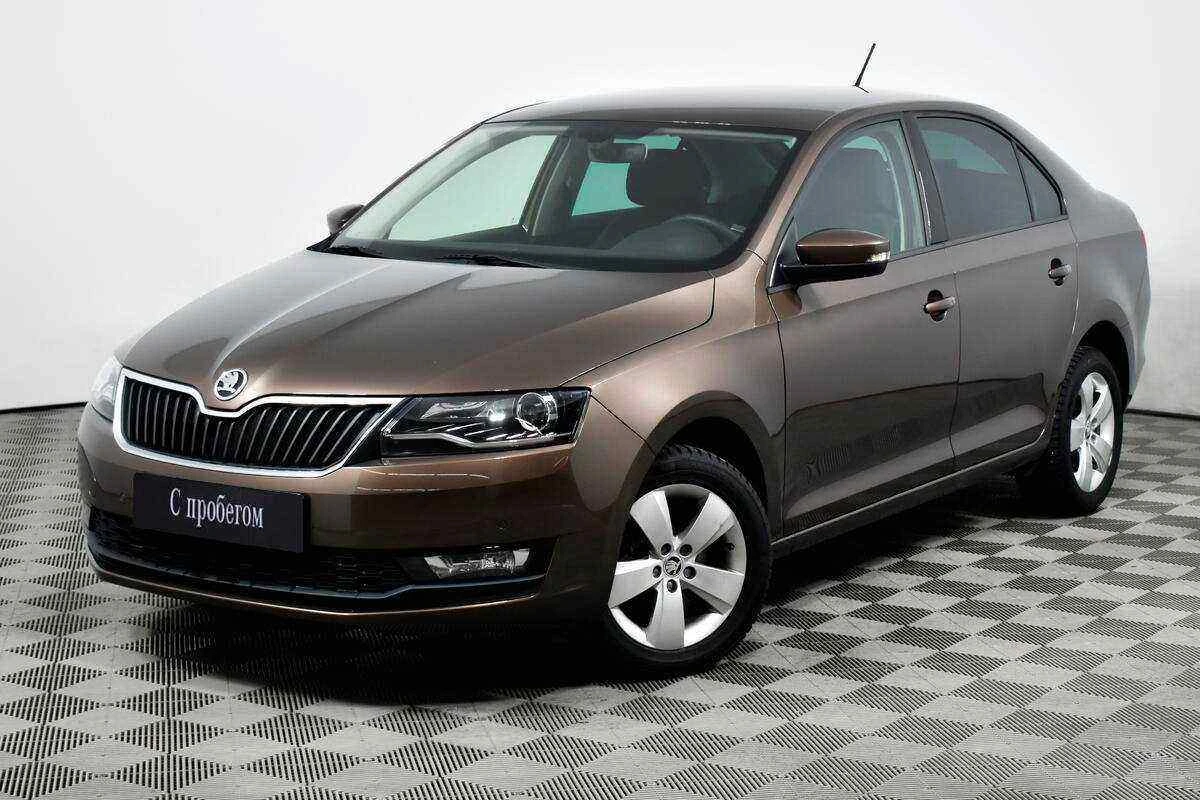 Skoda Rapid, Коричневый, 2019, Автоматическая, 110 л.с., цена от 899 000 руб.