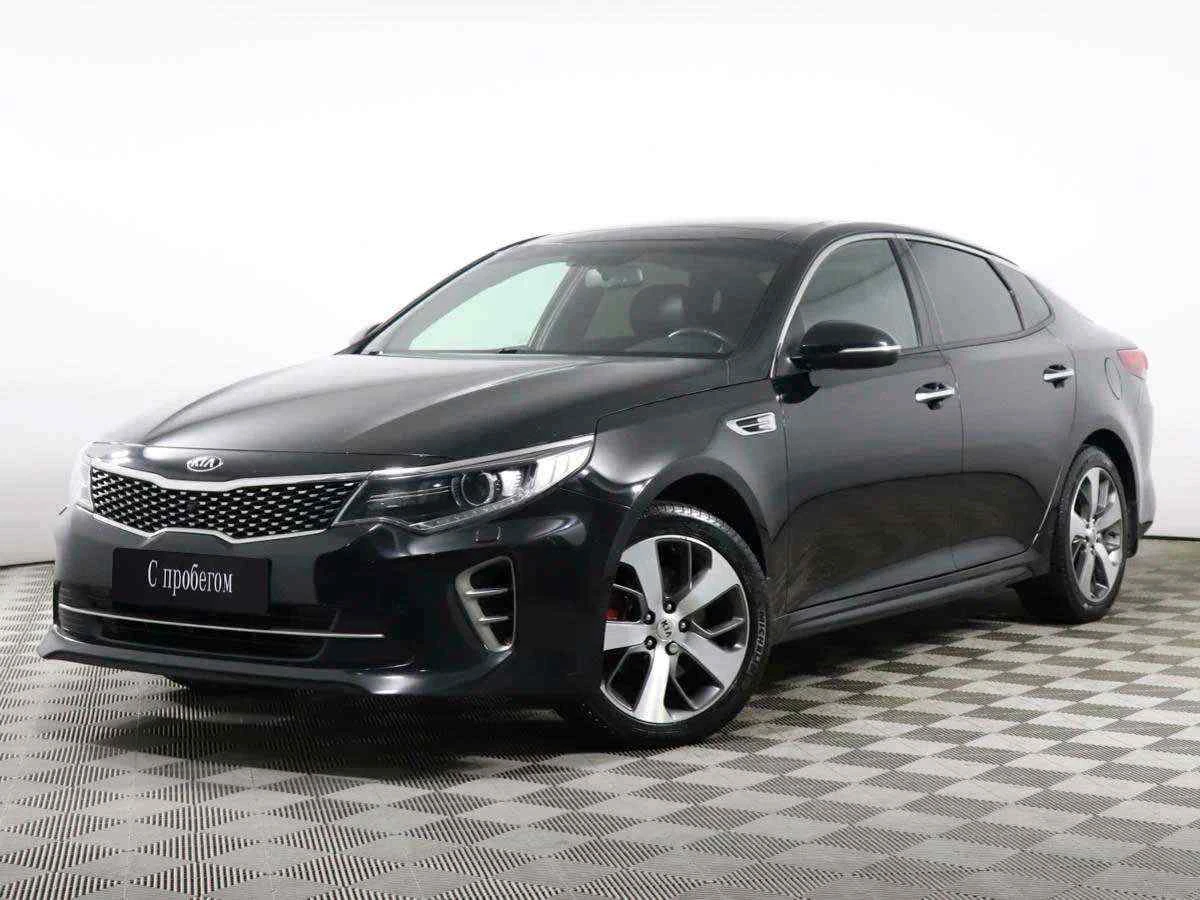 KIA Optima, Черный, 2016, Автоматическая, 245 л.с., цена от 1 237 000 руб.