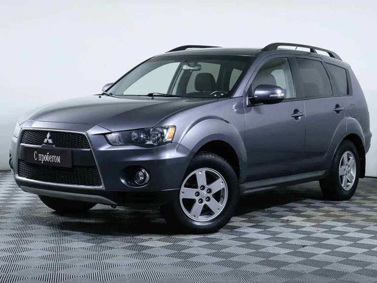 Mitsubishi Outlander, Голубой, 2011, Вариатор, 170 л.с., цена от 595 000 руб.