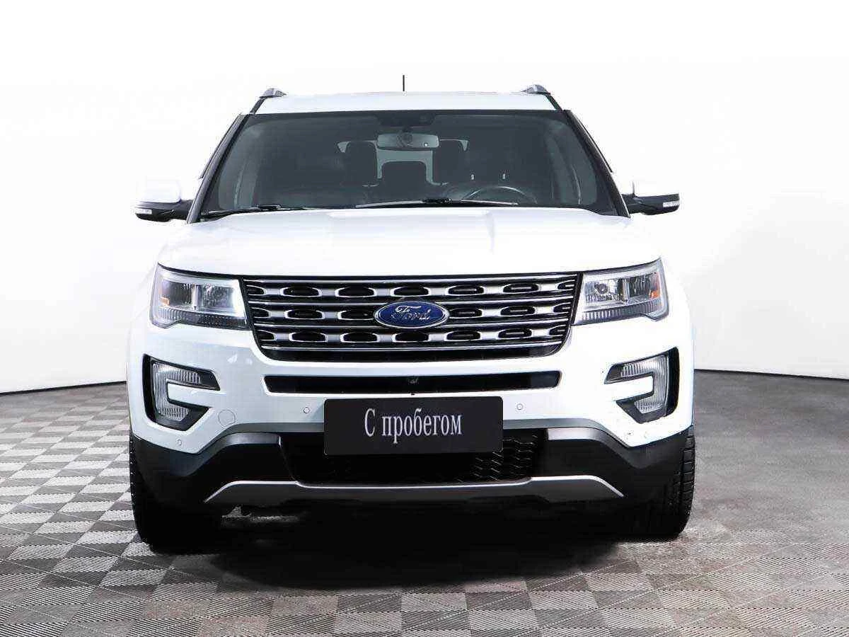 Ford Explorer, Белый, 2016, Автоматическая, 249 л.с., цена от 2 109 000 руб.