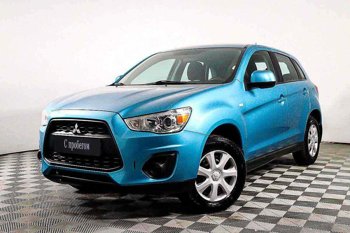 Mitsubishi ASX, Голубой, 2013, Механическая, 117 л.с., цена от 650 000 руб.