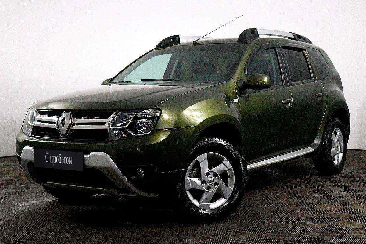 Renault Duster, Зеленый, 2019, Механическая, 109 л.с., цена от 1 483 000 руб.