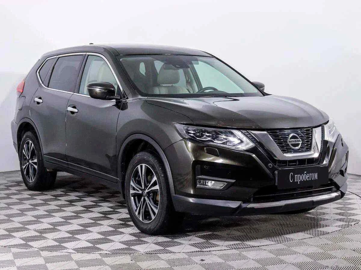 Nissan X-Trail, Зеленый, 2019, Вариатор, 171 л.с., цена от 1 799 000 руб.