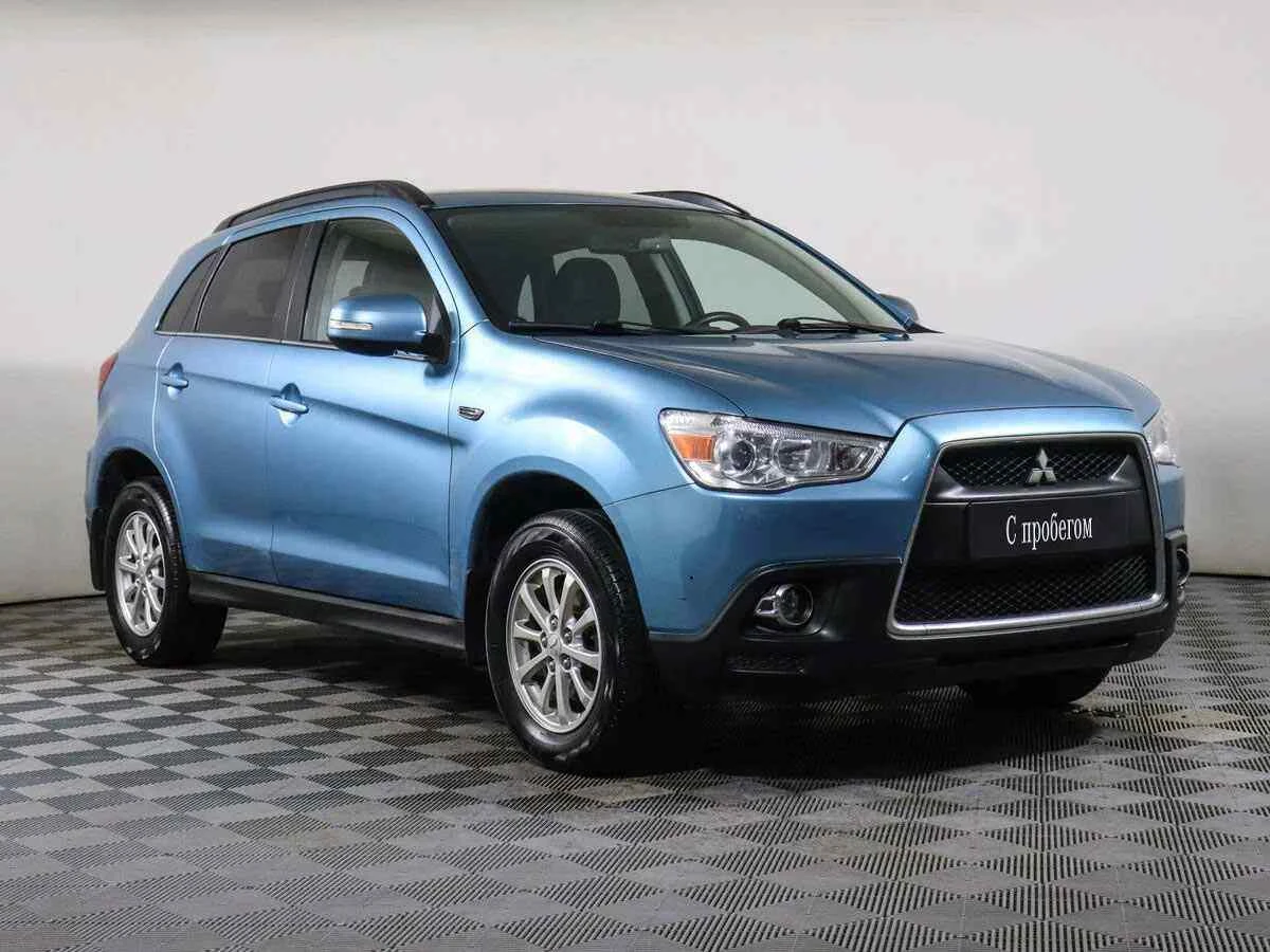 Mitsubishi ASX, Голубой, 2012, Вариатор, 140 л.с., цена от 534 000 руб.
