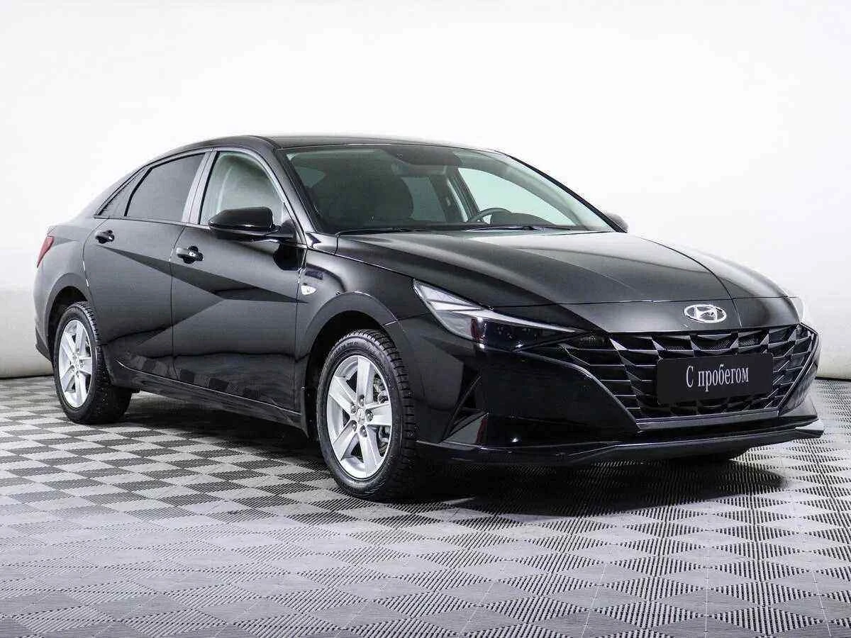 Hyundai Elantra, Черный, 2021, Автоматическая, 150 л.с., цена от 1 617 000 руб.
