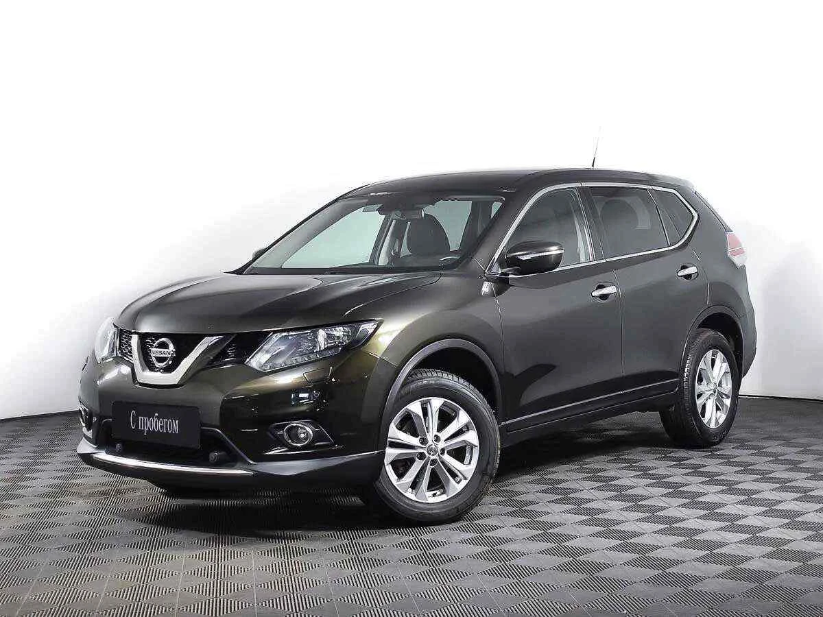 Nissan X-Trail, Зеленый, 2015, Вариатор, 144 л.с., цена от 1 226 000 руб.
