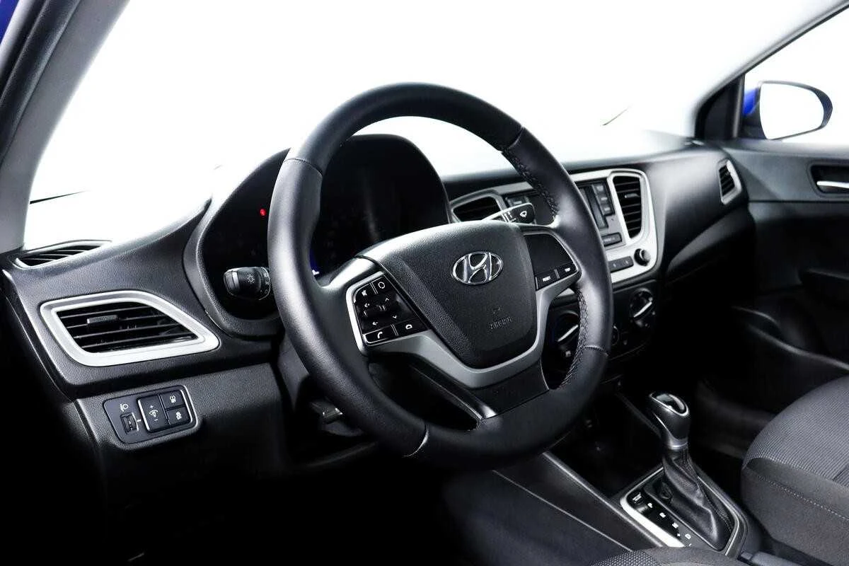 HYUNDAI SOLARIS, Синий, 2021, Автоматическая, 123 л.с., цена от 1 024 000 руб.