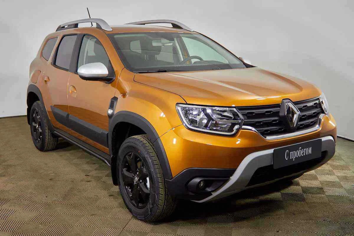 Renault Duster, Желтый, 2021, Механическая, 109 л.с., цена от 1 961 500 руб.