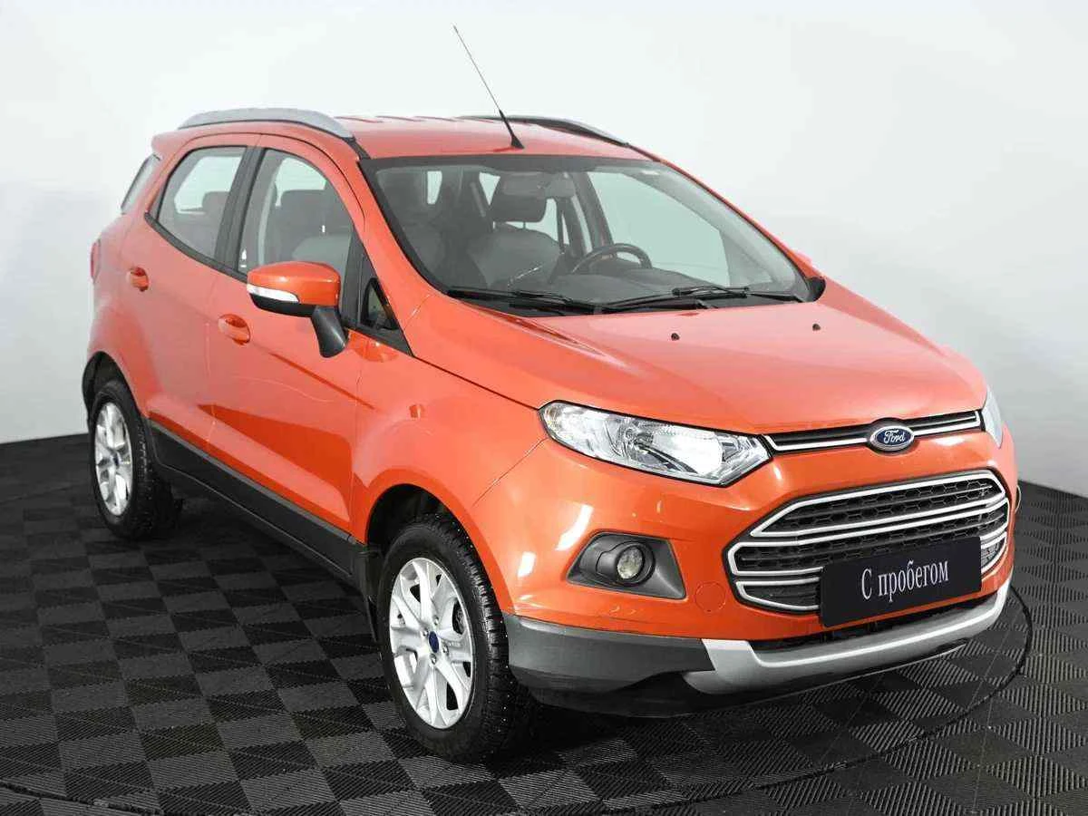Ford EcoSport, Оранжевый, 2015, Робот, 122 л.с., цена от 677 000 руб.