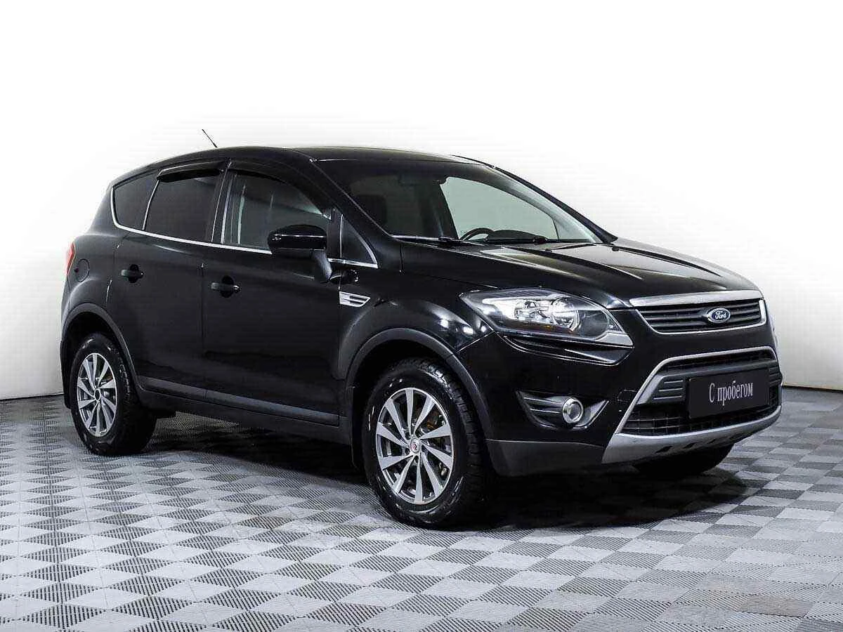 Ford Kuga, Черный, 2012, Робот, 164 л.с., цена от 500 000 руб.