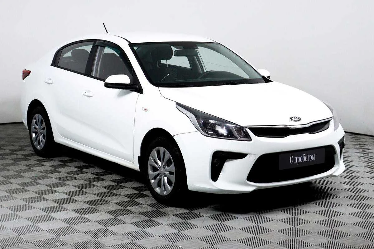 KIA RIO, Белый, 2020, Автоматическая, 123 л.с., цена от 928 000 руб.