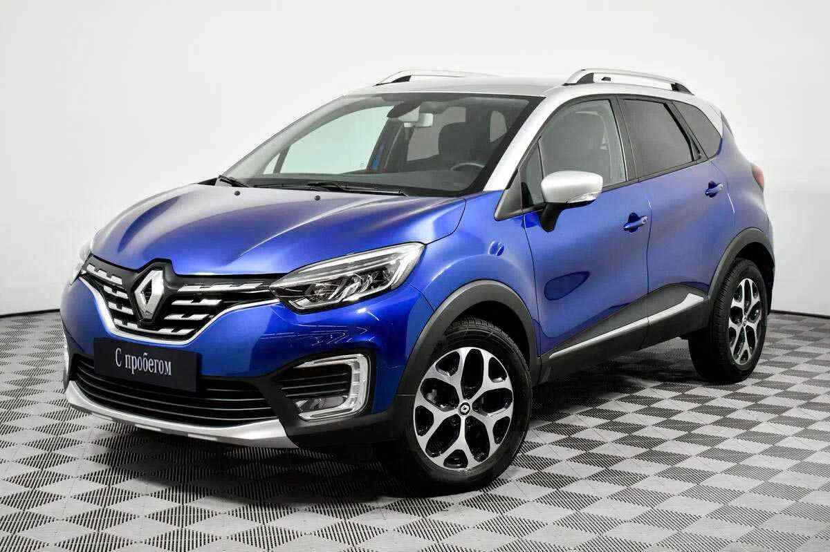 Renault Kaptur, Синий, 2021, Вариатор, 150 л.с., цена от 1 252 000 руб.