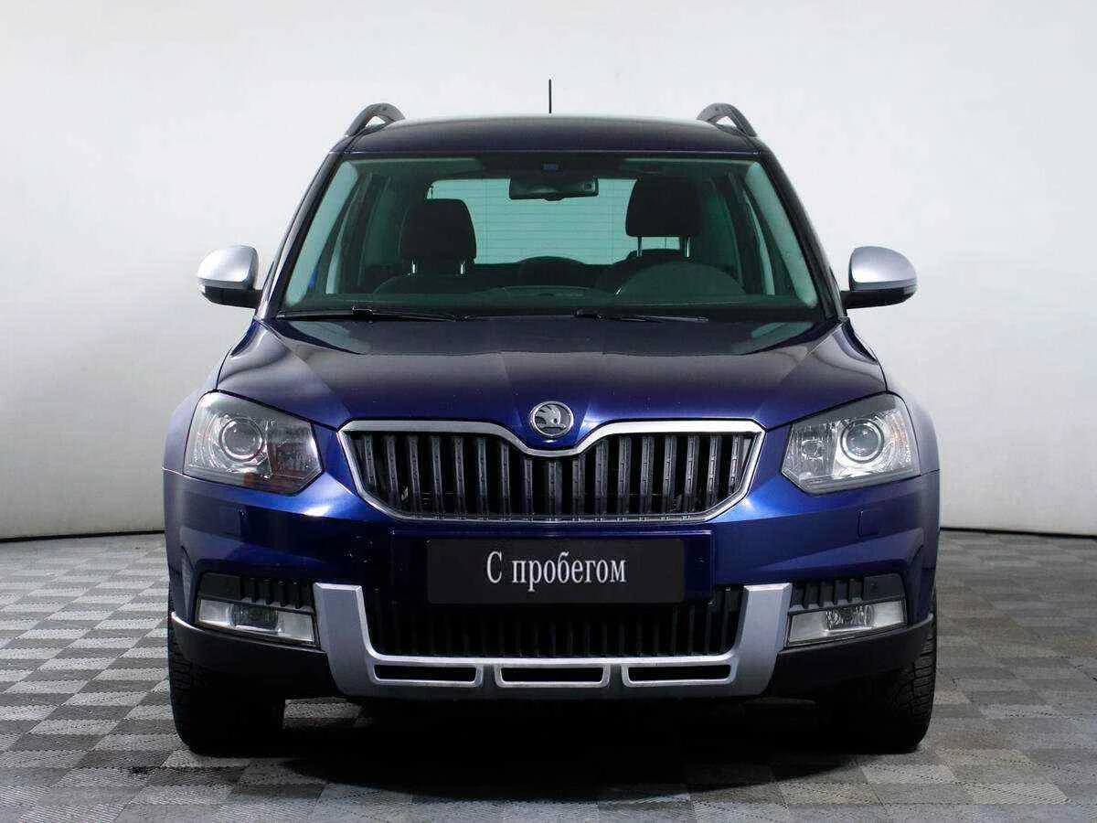 Skoda Yeti, Синий, 2014, Робот, 152 л.с., цена от 675 000 руб.