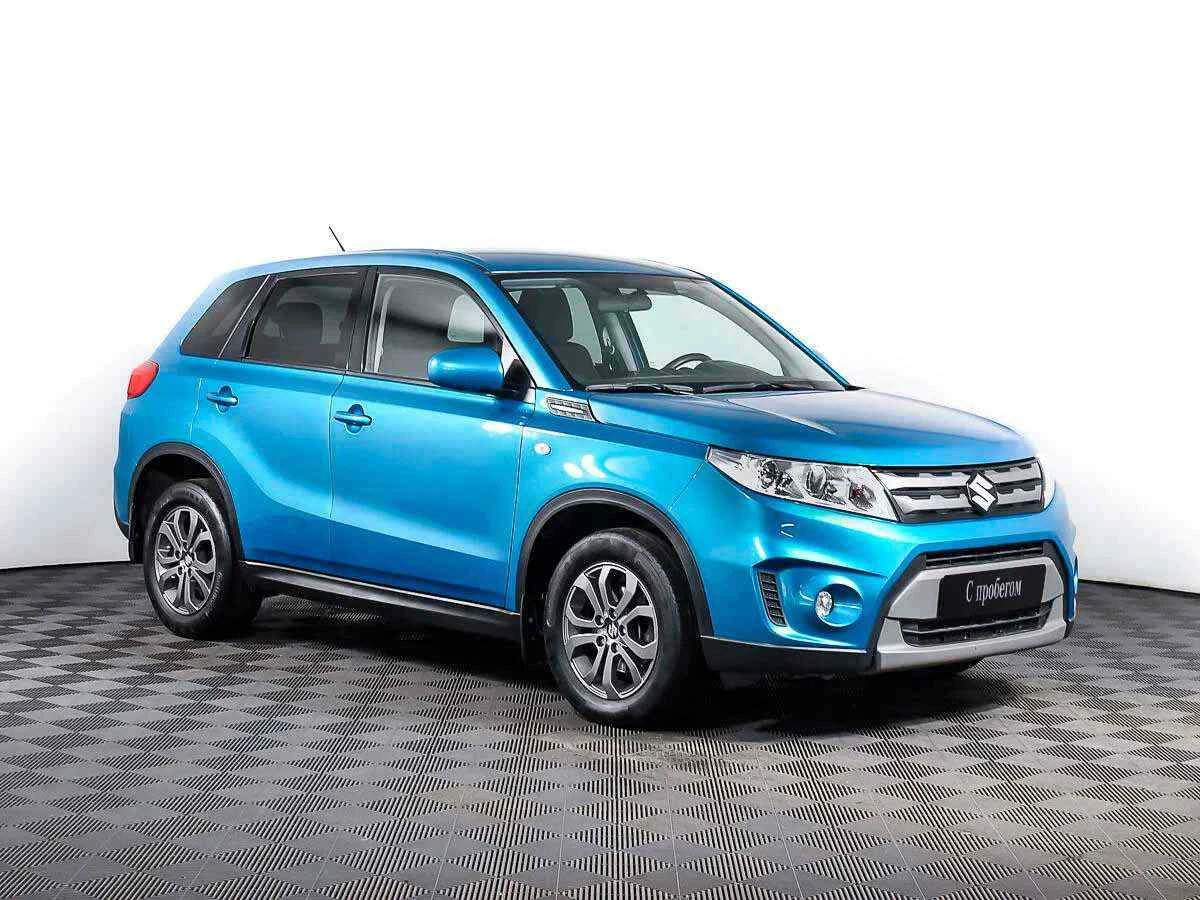 Suzuki Vitara, Голубой, 2015, Автоматическая, 117 л.с., цена от 996 000 руб.