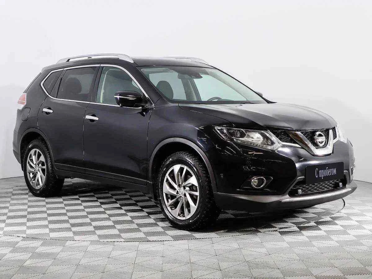 Nissan X-Trail, Черный, 2017, Вариатор, 171 л.с., цена от 1 317 000 руб.