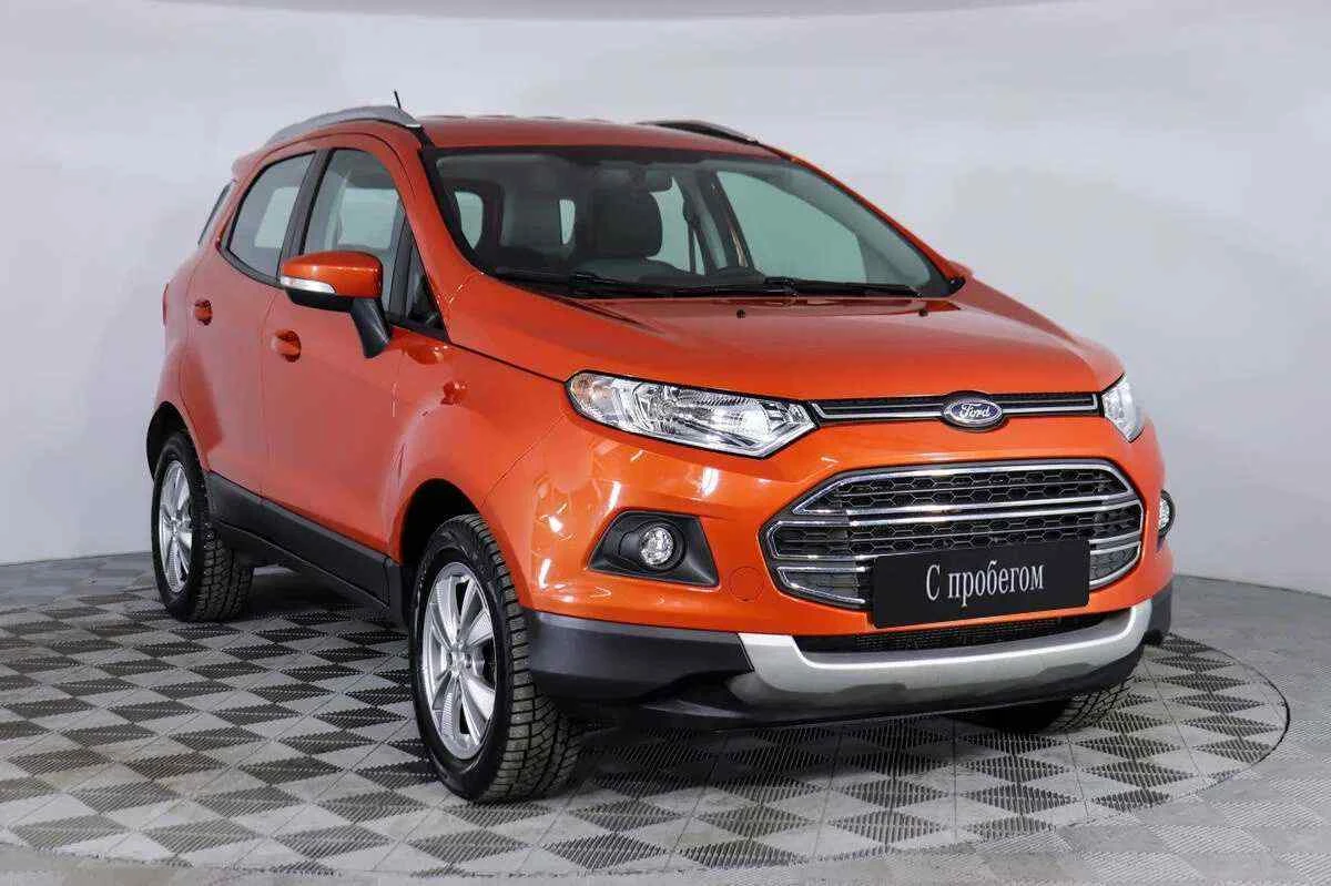 Ford EcoSport, Оранжевый, 2018, Робот, 122 л.с., цена от 958 000 руб.