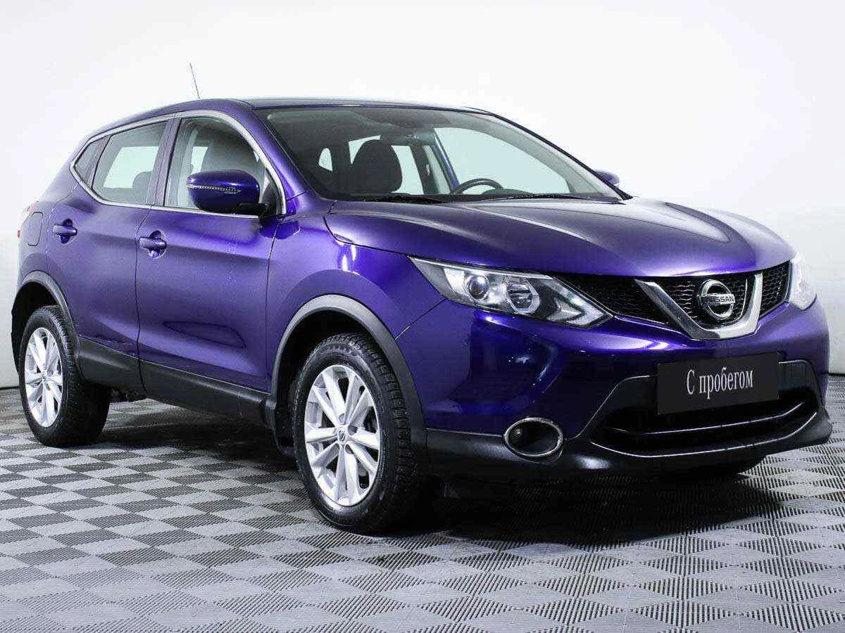 Nissan Qashqai, Синий, 2016, Вариатор, 144 л.с., цена от 1 006 000 руб.