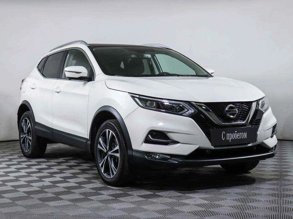 Nissan Qashqai, Белый, 2021, Вариатор, 144 л.с., цена от 1 894 000 руб.