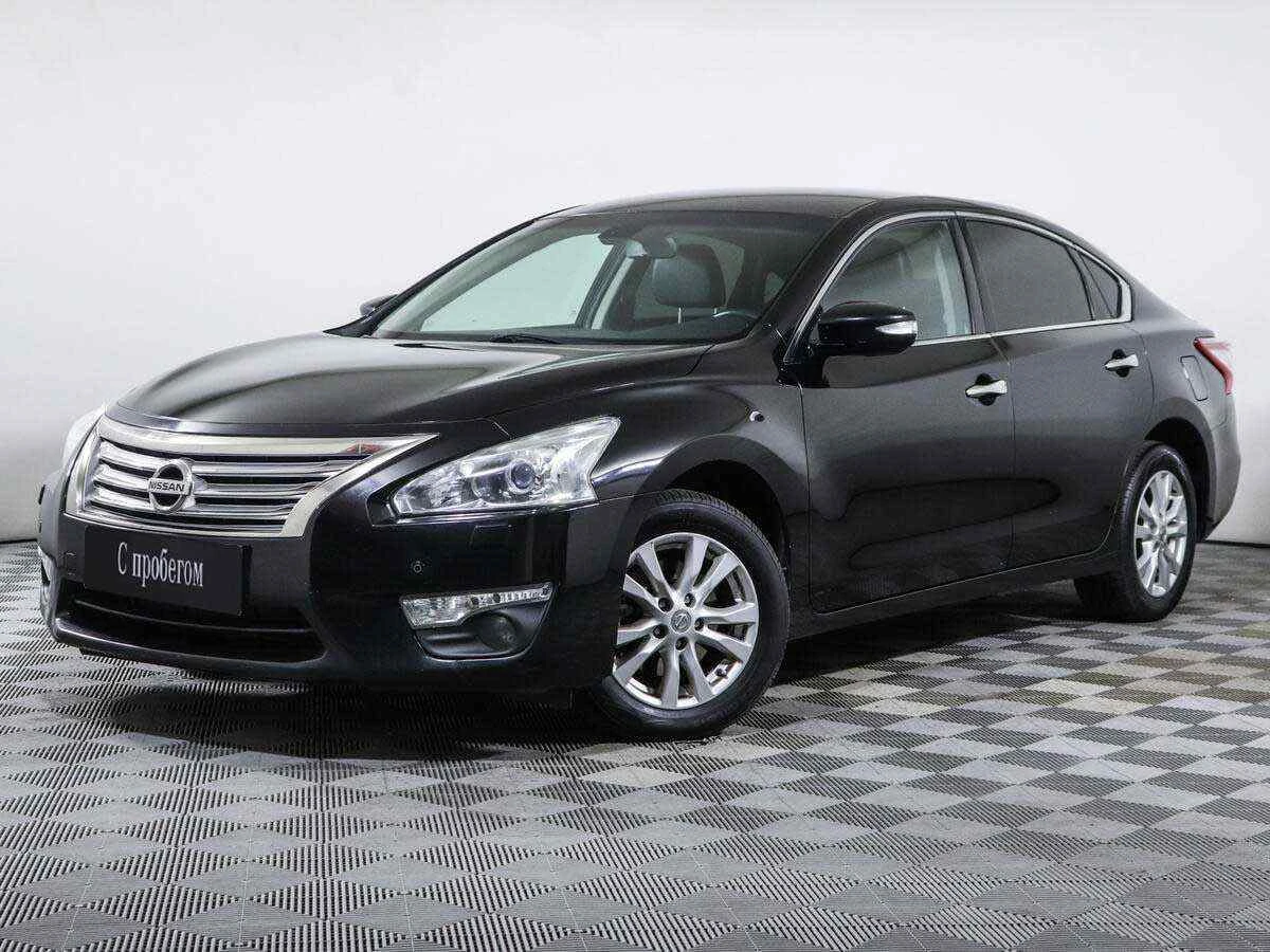 Nissan Teana, Черный, 2014, Вариатор, 173 л.с., цена от 799 000 руб.