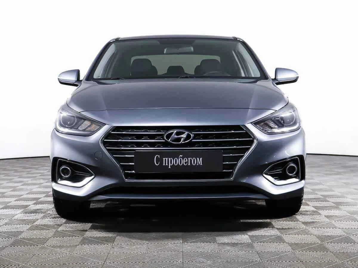 Hyundai Solaris, Серебряный, 2018, Автоматическая, 100 л.с., цена от 549 000 руб.