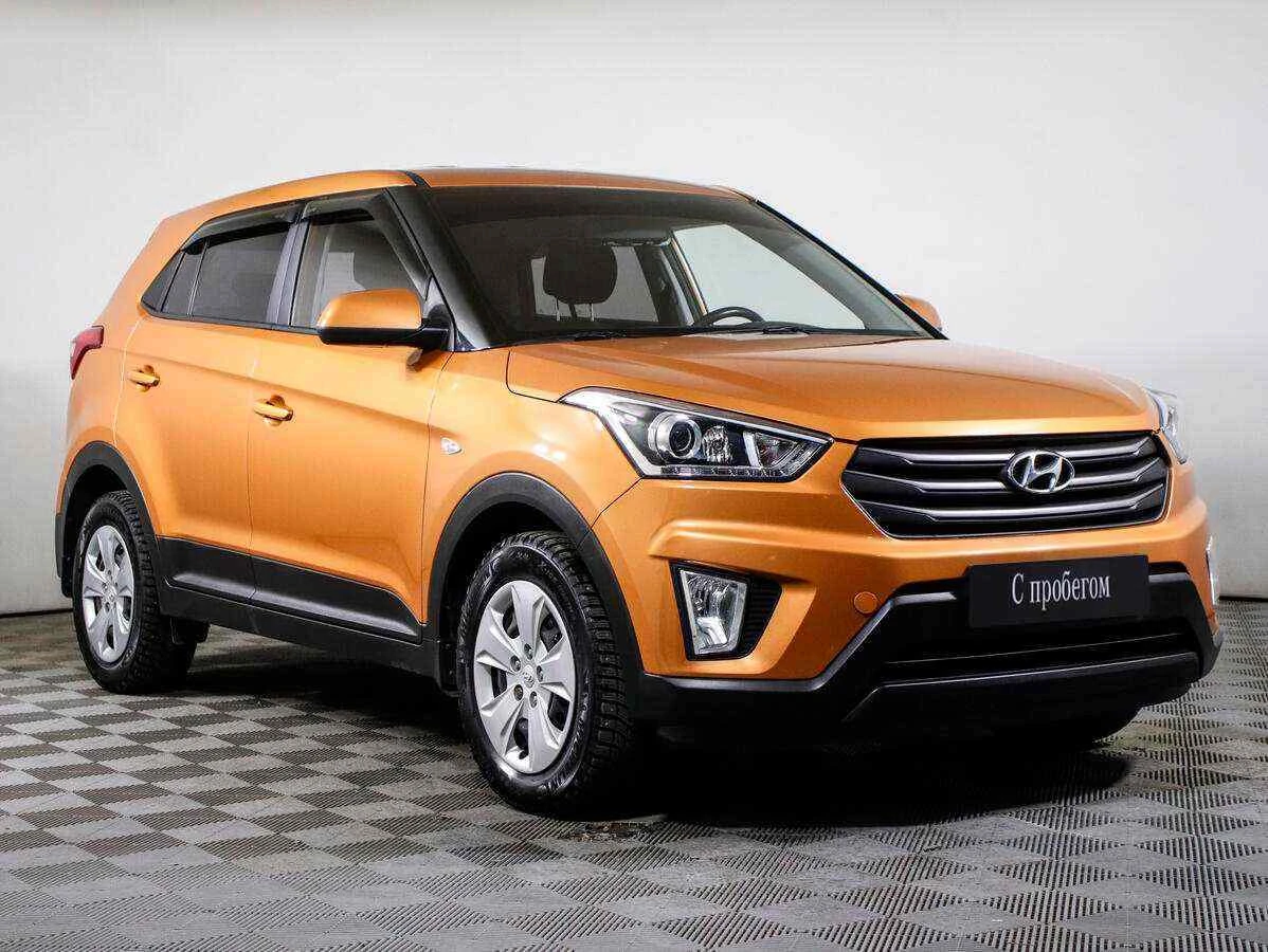Hyundai Creta, Оранжевый, 2019, Автоматическая, 149 л.с., цена от 1 377 000 руб.