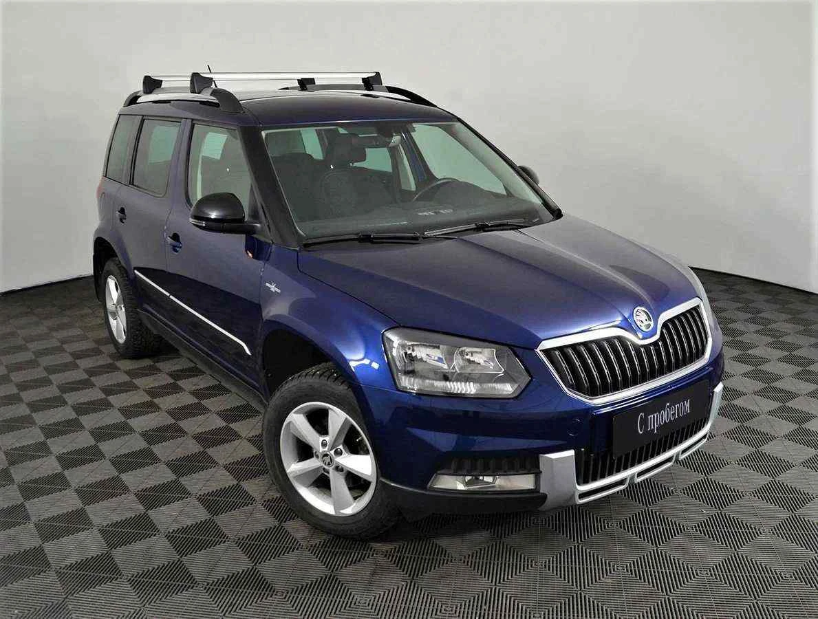 Skoda Yeti, Синий, 2016, Робот, 125 л.с., цена от 999 000 руб.