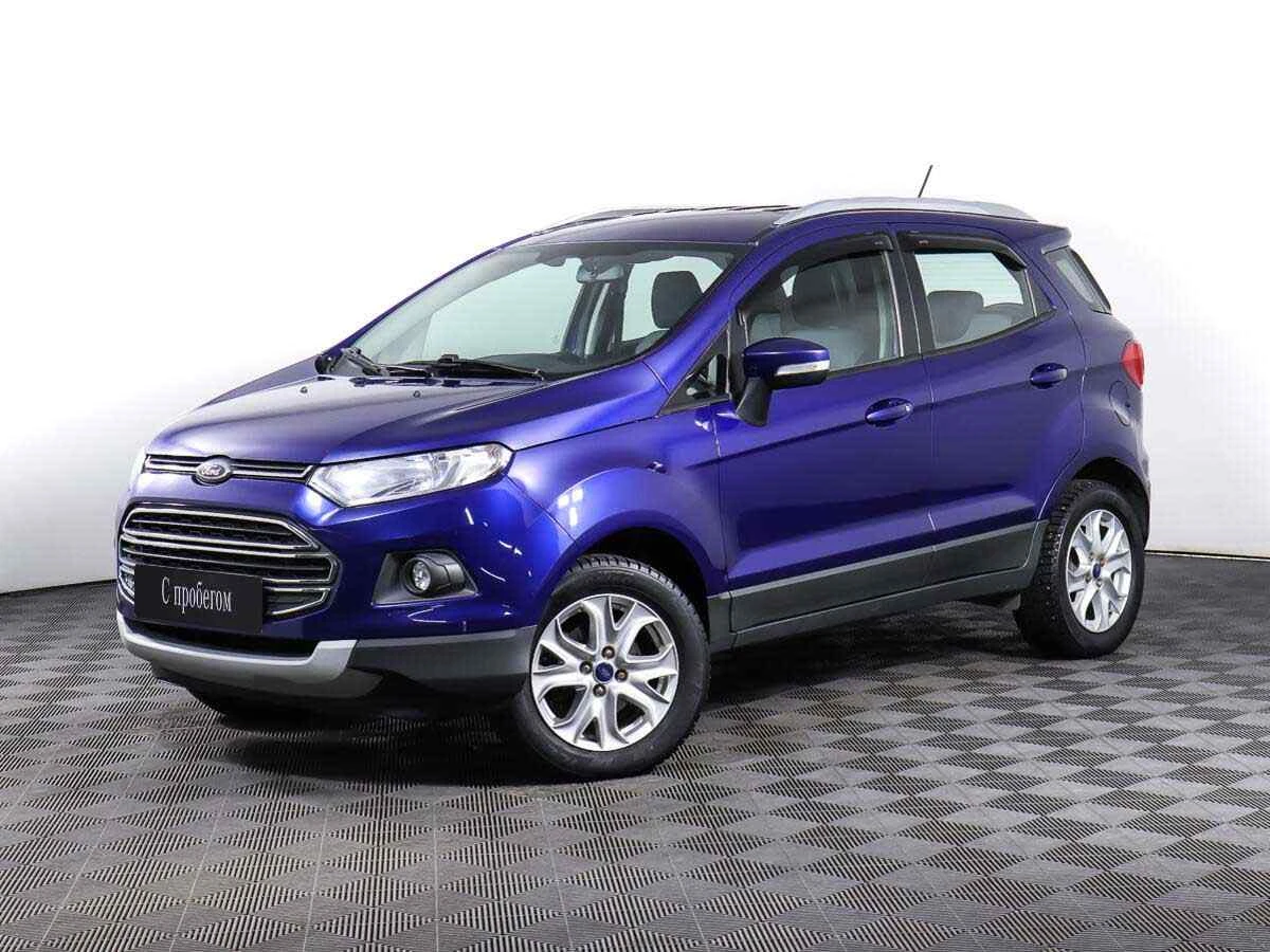 Ford EcoSport, Синий, 2017, Механическая, 123 л.с., цена от 480 000 руб.