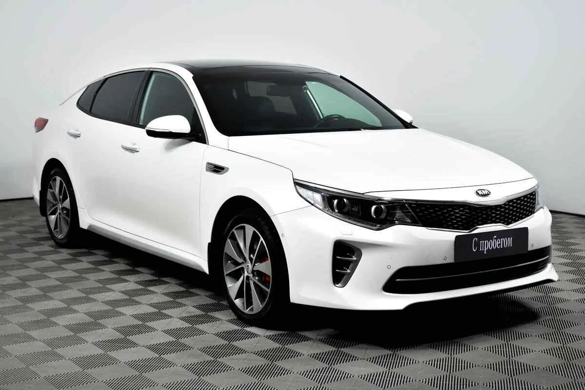 KIA Optima, Белый, 2017, Автоматическая, 188 л.с., цена от 1 440 000 руб.