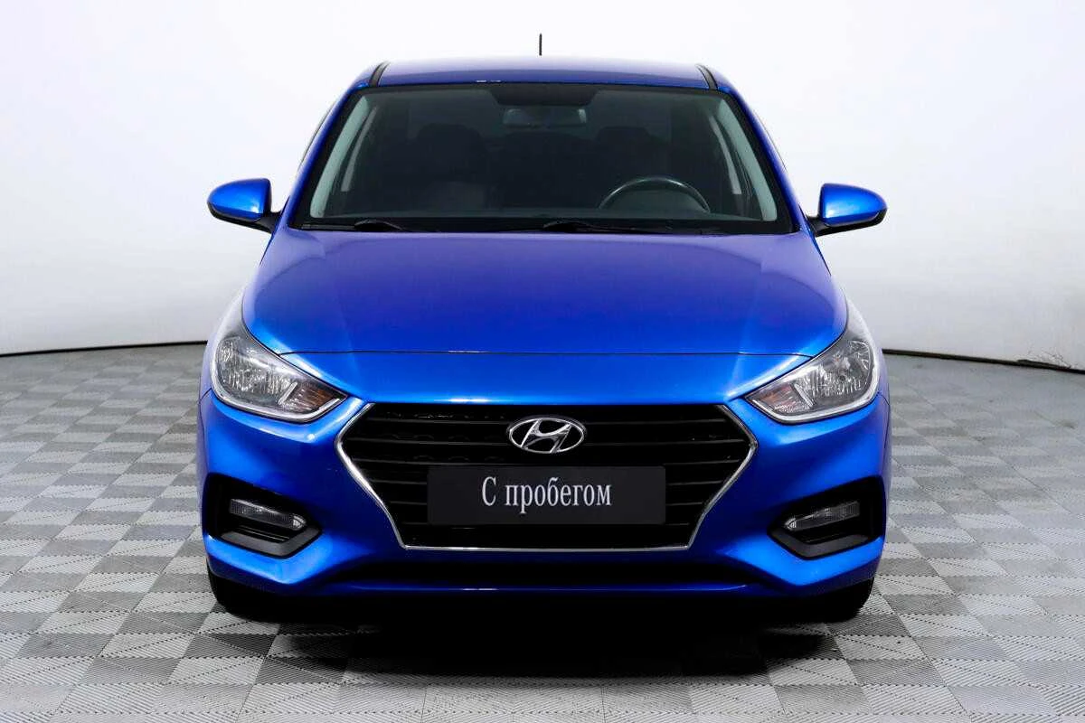 HYUNDAI SOLARIS, Синий, 2019, Автоматическая, 123 л.с., цена от 968 000 руб.