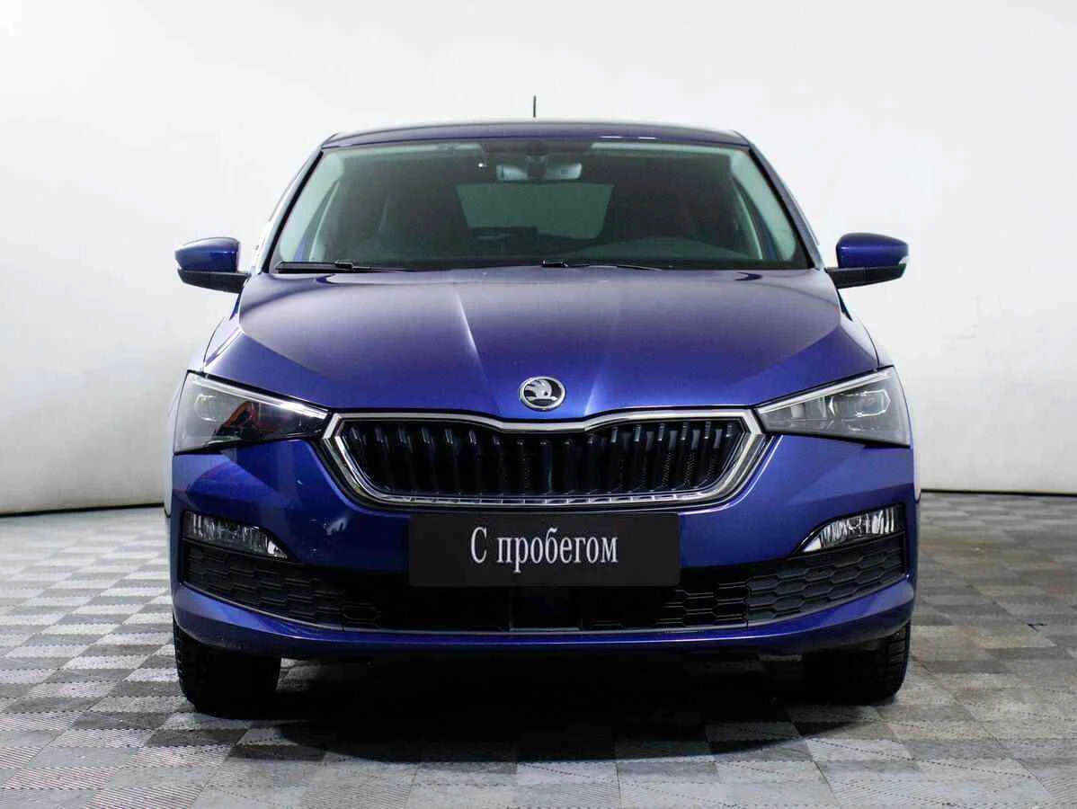 Skoda Rapid, Синий, 2021, Автоматическая, 110 л.с., цена от 1 200 000 руб.