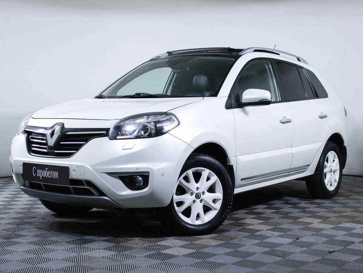 Renault Koleos, Белый, 2013, Вариатор, 171 л.с., цена от 696 000 руб.