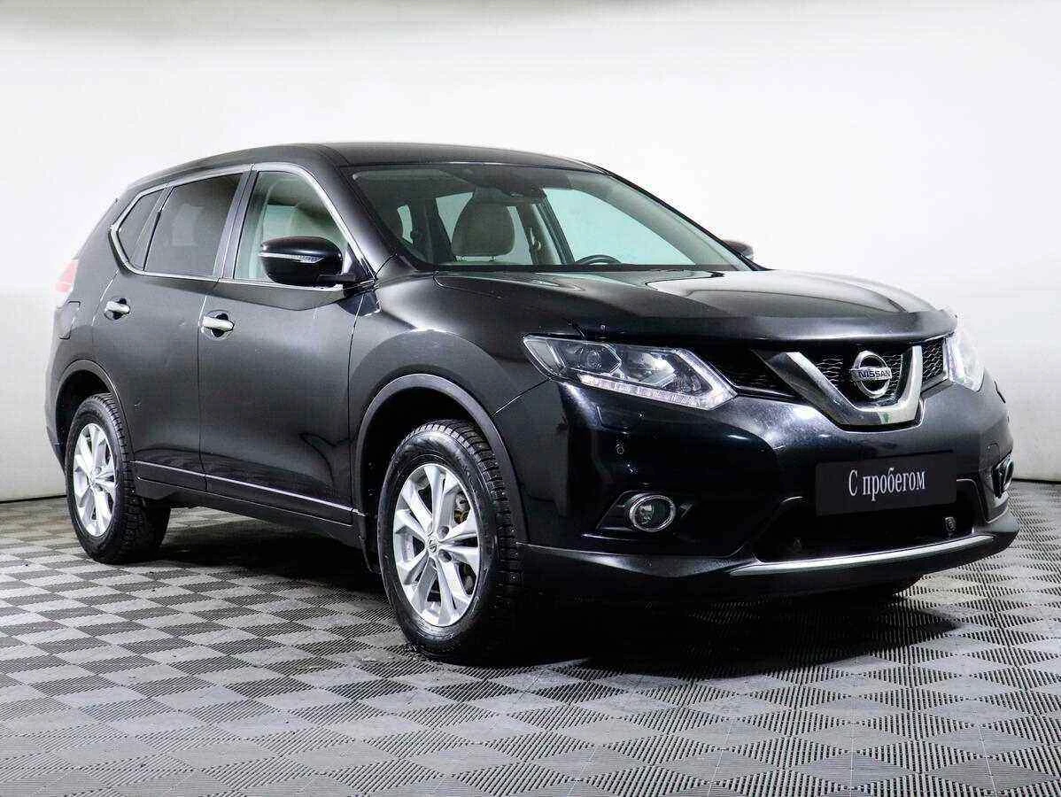 Nissan X-Trail, Черный, 2015, Вариатор, 144 л.с., цена от 1 202 000 руб.