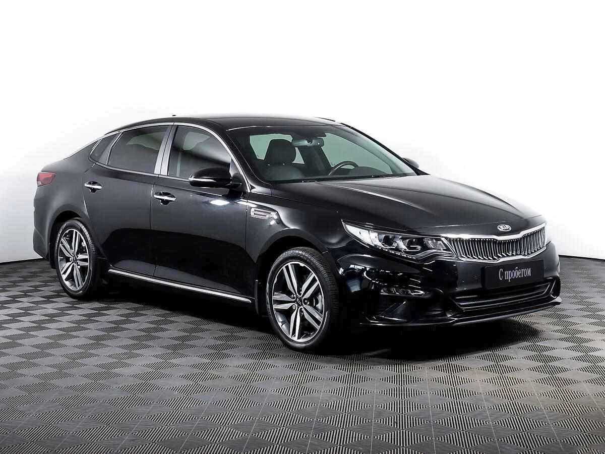 KIA Optima, Черный, 2018, Автоматическая, 188 л.с., цена от 1 705 000 руб.