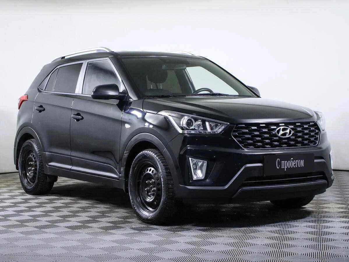 Hyundai Creta, Черный, 2021, Автоматическая, 123 л.с., цена от 1 417 000 руб.