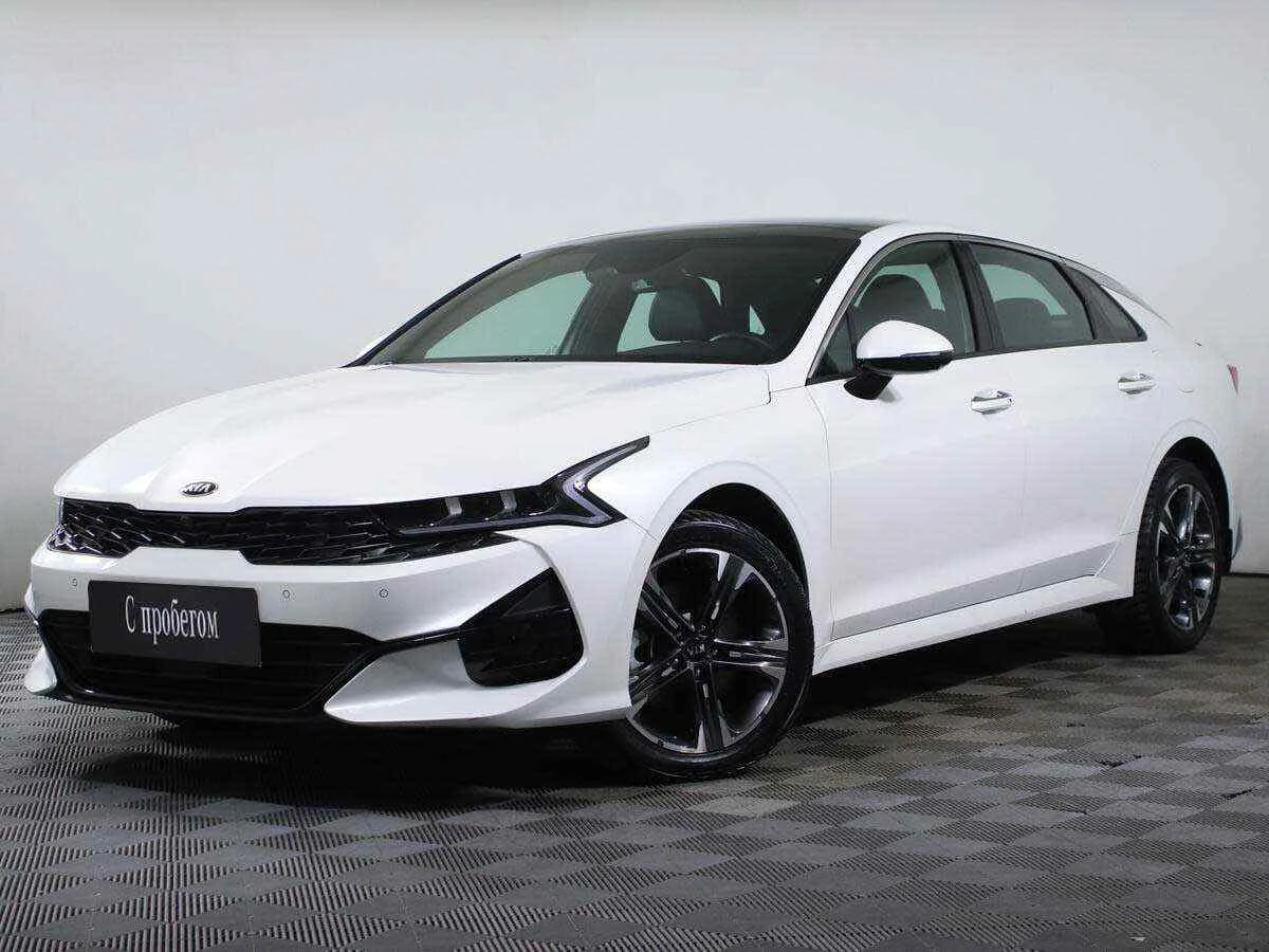 KIA K5, Белый, 2021, Автоматическая, 150 л.с., цена от 2 370 000 руб.