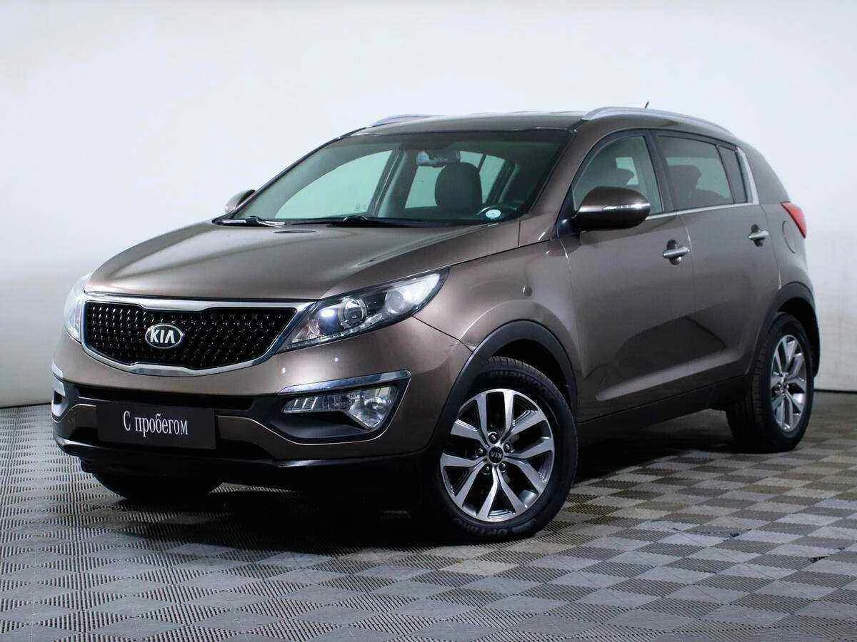 KIA Sportage, Коричневый, 2015, Автоматическая, 150 л.с., цена от 975 000 руб.