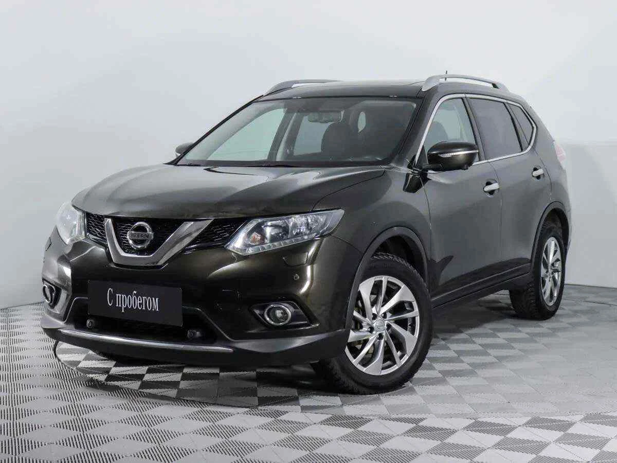 Nissan X-Trail, Зеленый, 2015, Автоматическая, 144 л.с., цена от 1 066 000 руб.