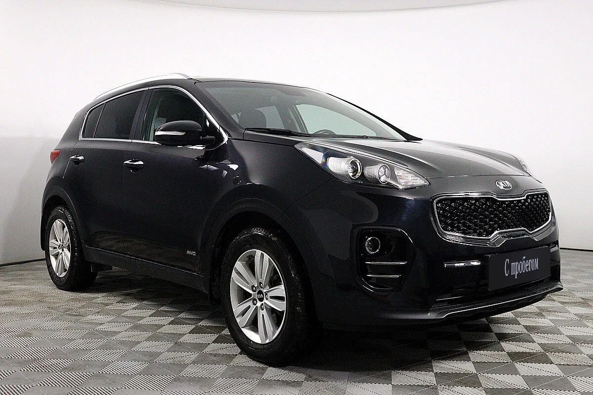 KIA Sportage, Черный, 2018, Автоматическая, 150 л.с., цена от 1 700 900 руб.