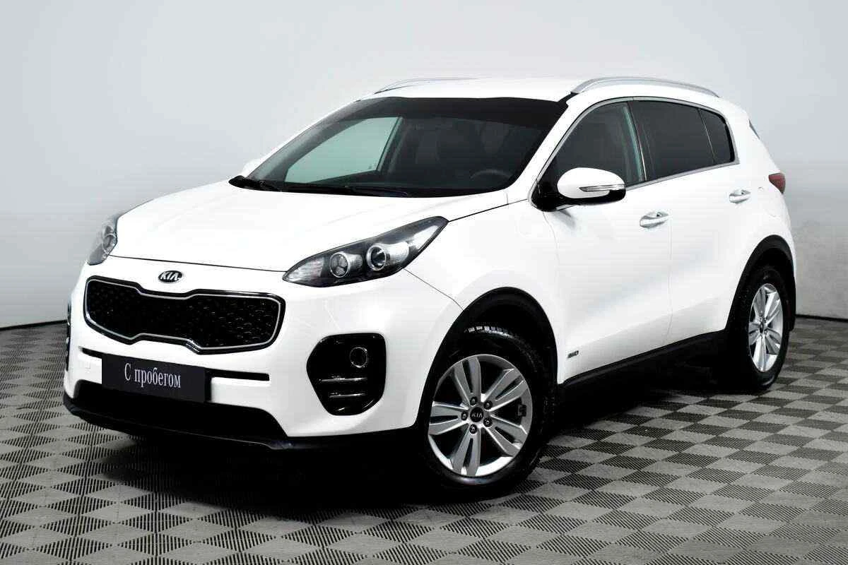 KIA Sportage, Белый, 2017, Автоматическая, 150 л.с., цена от 1 235 000 руб.