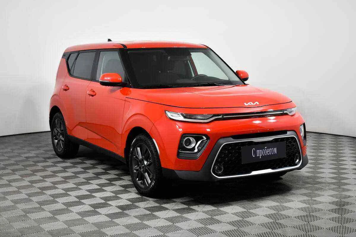 KIA Soul, Оранжевый, 2022, Автоматическая, 123 л.с., цена от 1 703 000 руб.