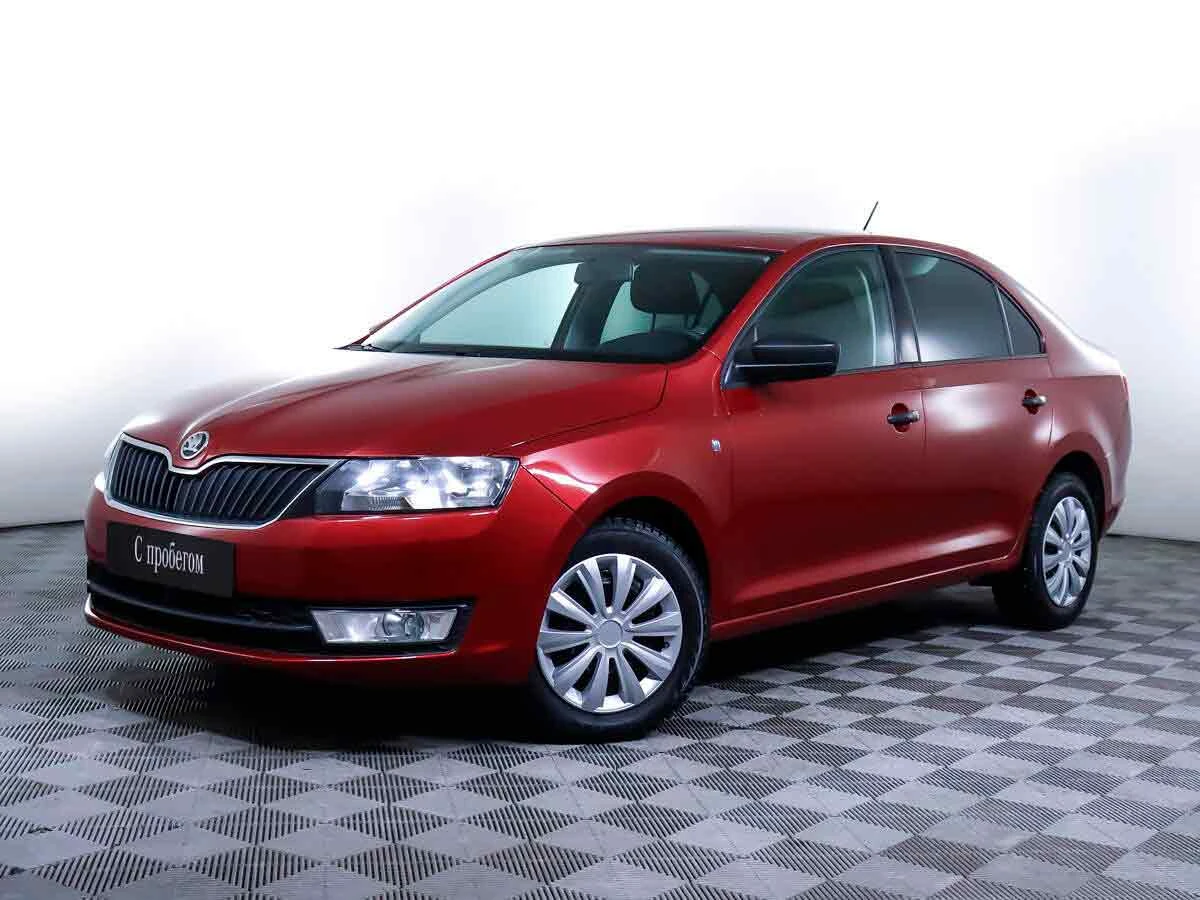 SKODA RAPID, Красный, 2017, Автоматическая, 110 л.с., цена от 764 000 руб.