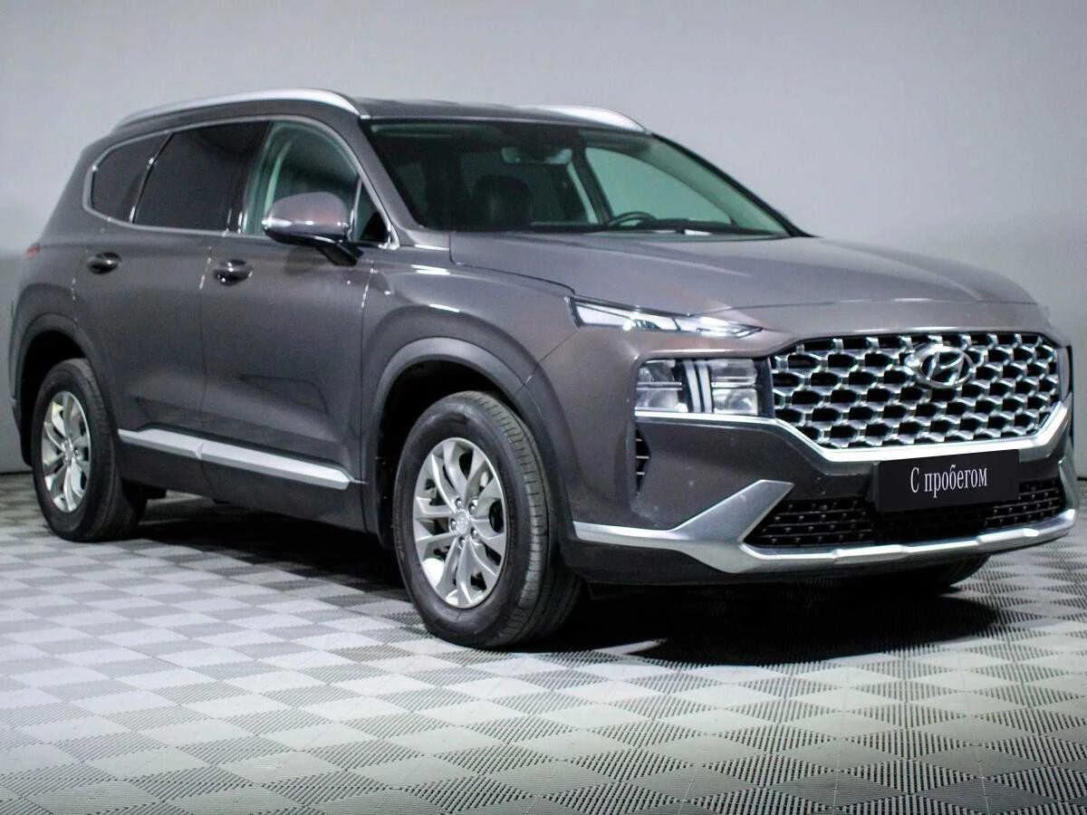 HYUNDAI SANTA FE, Коричневый, 2021, Робот, 199 л.с., цена от 2 176 000 руб.