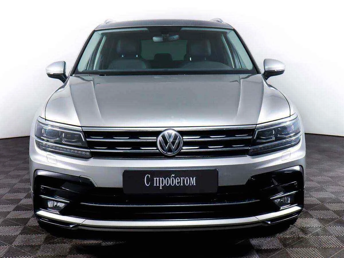 Volkswagen Tiguan, Серебряный, 2018, Автоматическая, 187 л.с., цена от 1 687 000 руб.