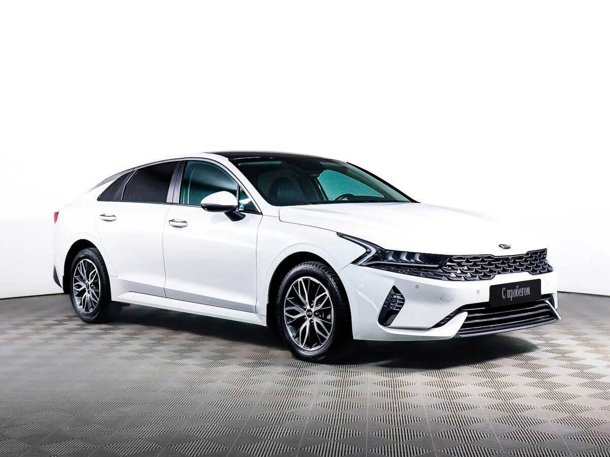 KIA K5, Белый, 2021, Автоматическая, 194 л.с., цена от 1 920 000 руб.