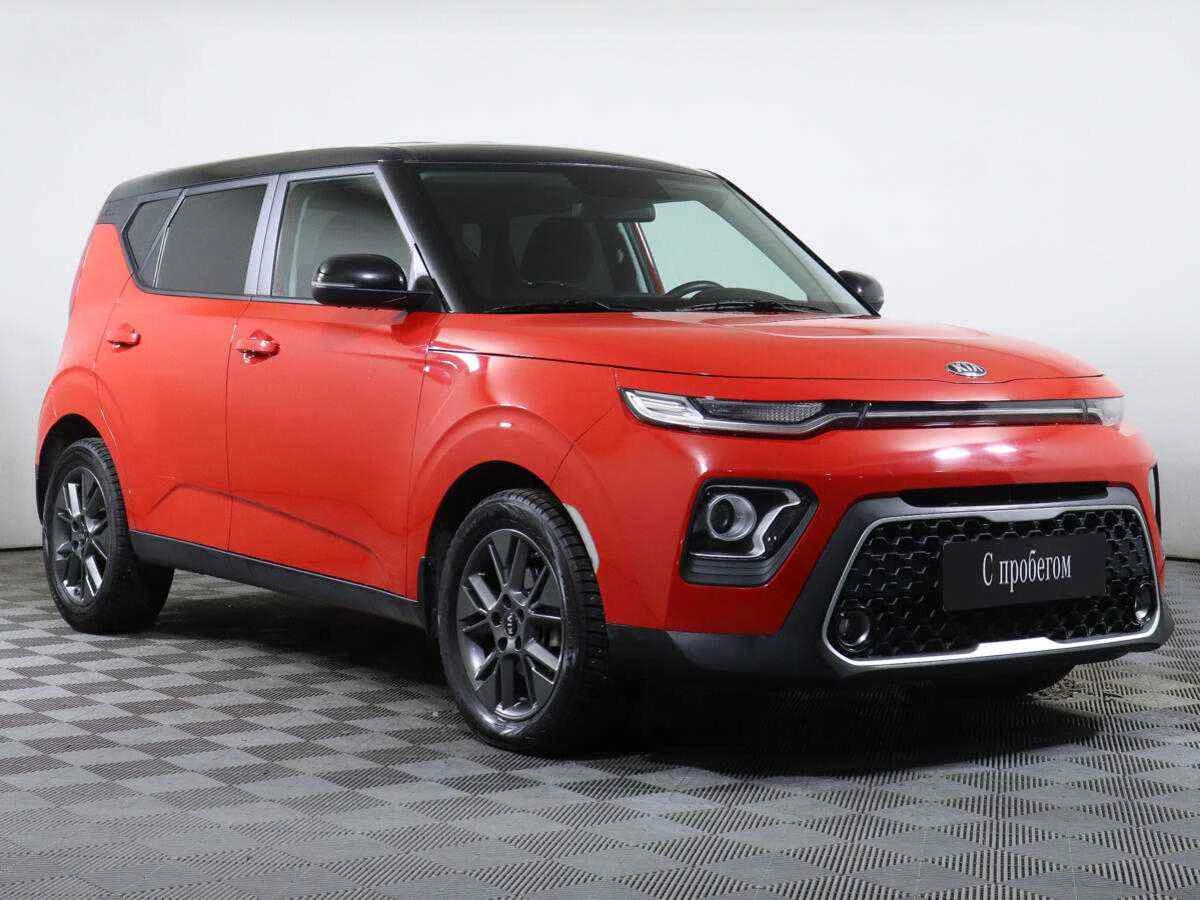 KIA Soul, Оранжевый, 2021, Автоматическая, 123 л.с., цена от 1 611 000 руб.