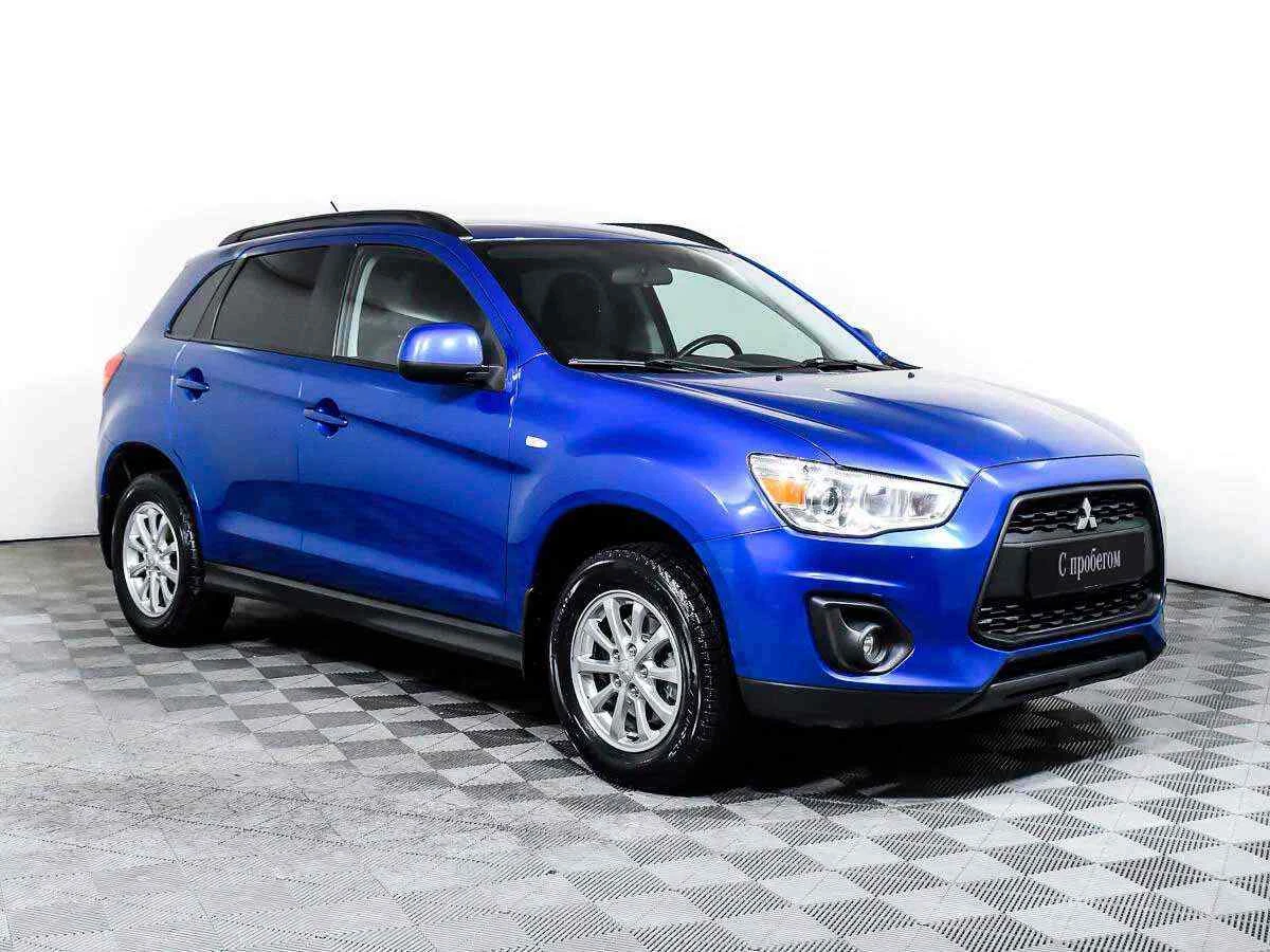 Mitsubishi ASX, Синий, 2014, Вариатор, 140 л.с., цена от 950 000 руб.